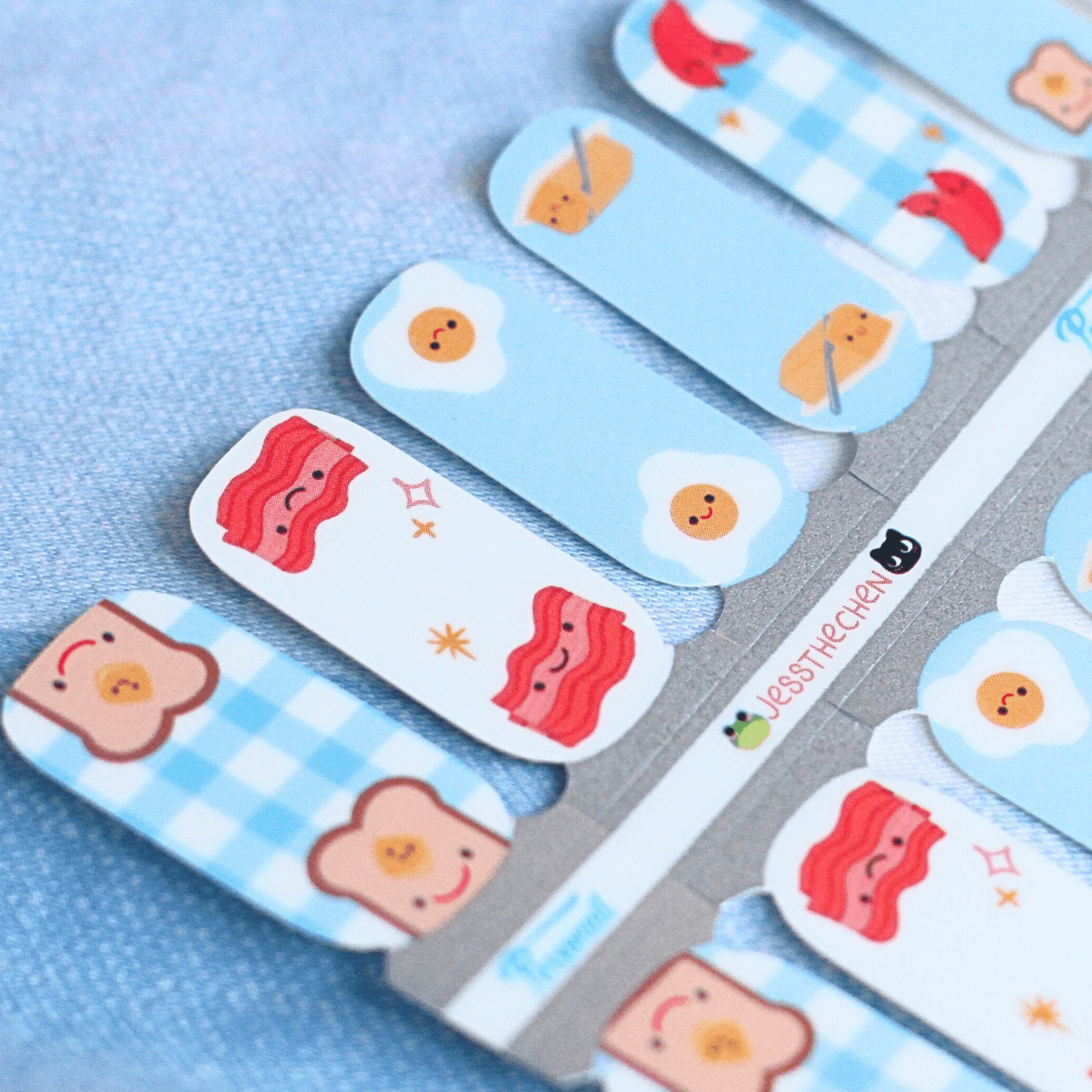 Breakfast | Jess The Chen Collab Nail Polish Wrap