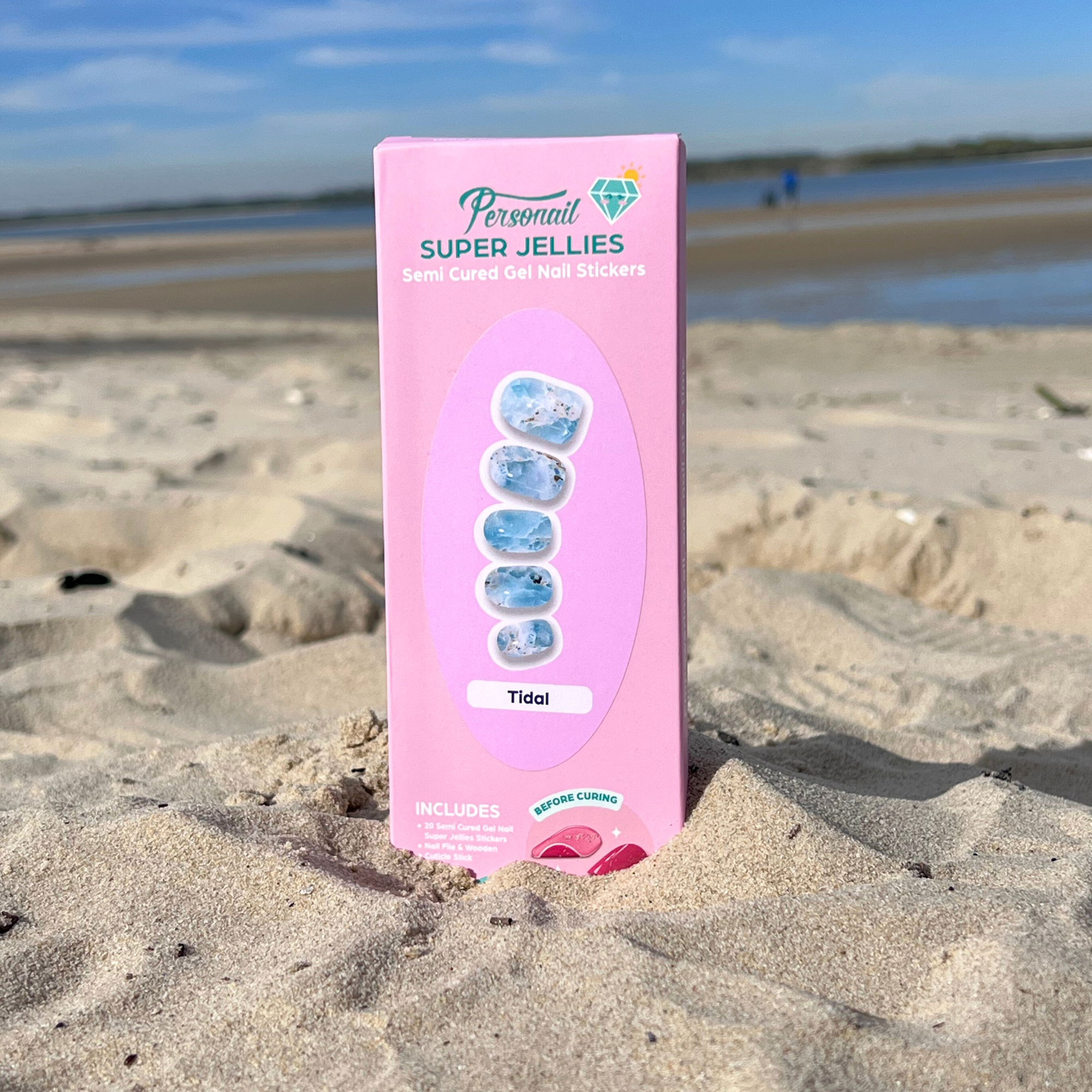 Tidal | Super Jellies DIY Hard Semi Cured Gel Nail Wraps