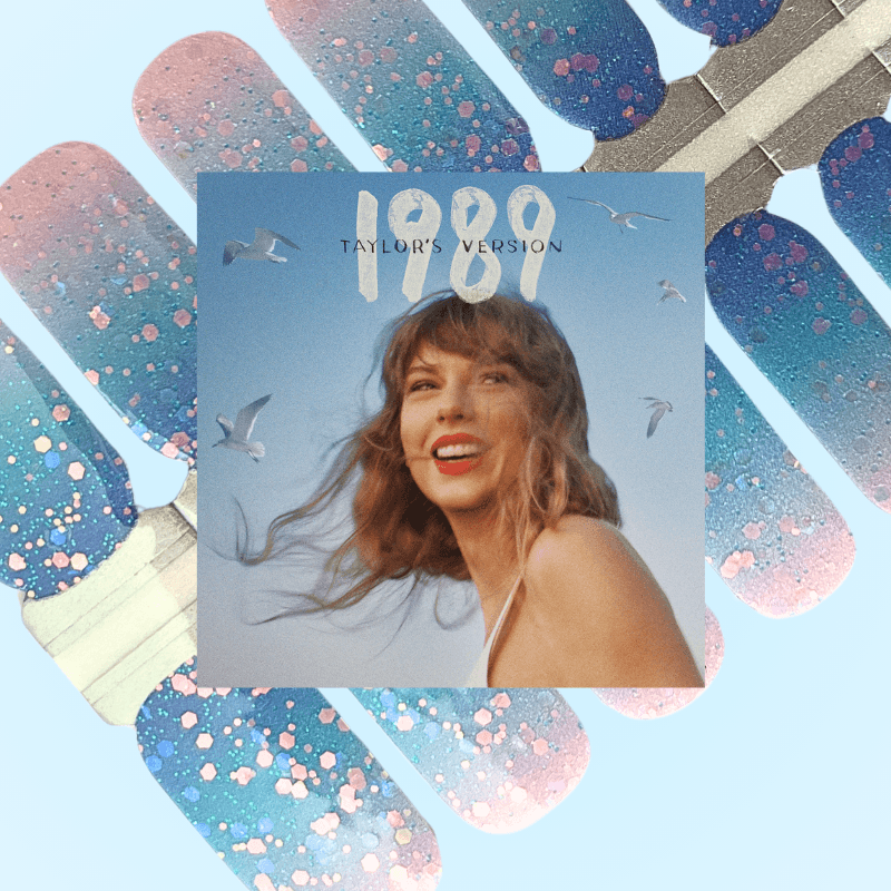 Taylor Swift 1989 Nail Polish Wrap