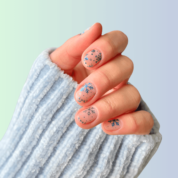 Winter's Here | Jellies DIY Soft Semi Cured Gel Nail Wraps