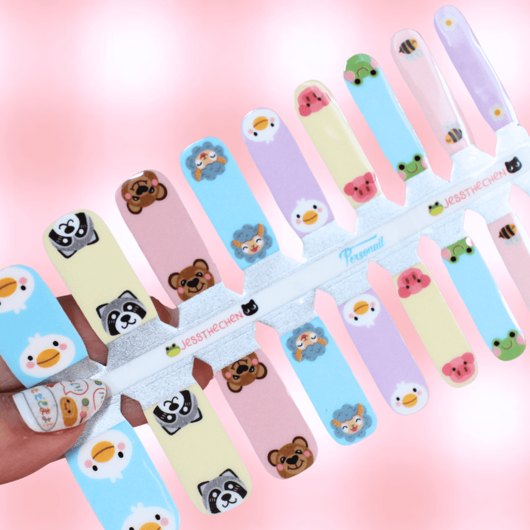 KIDS Lil Wild Things | Jess The Chen Collab Nail Polish Wrap