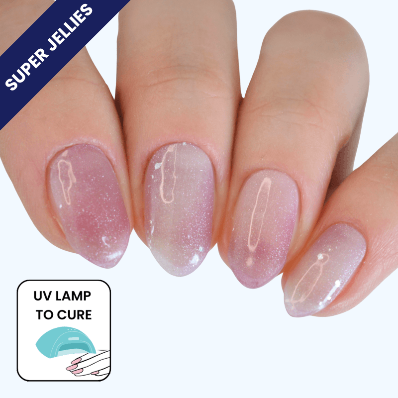 Sugar Plums | Super Jellies DIY Hard Semi Cured Gel Nail Wraps