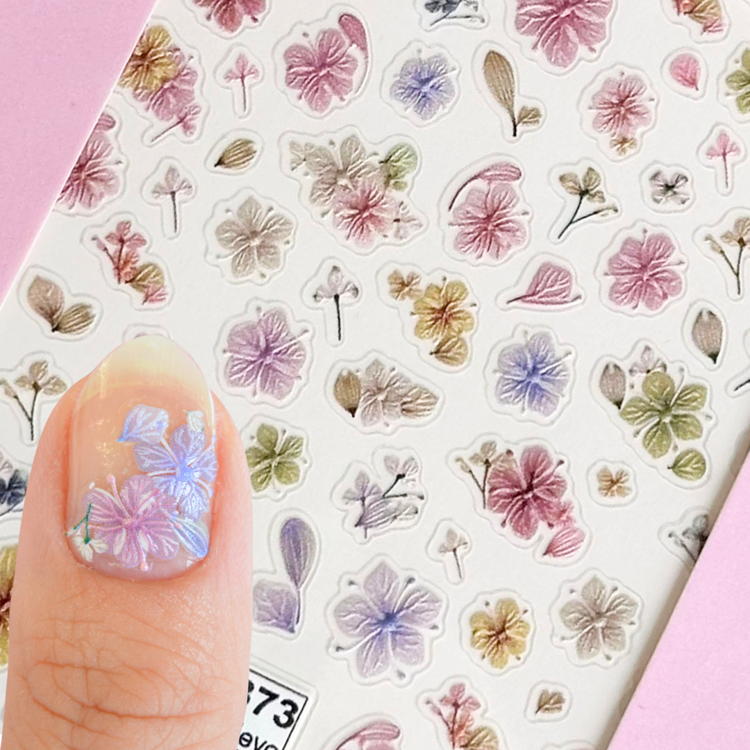 Book Club Nail Art Sticker