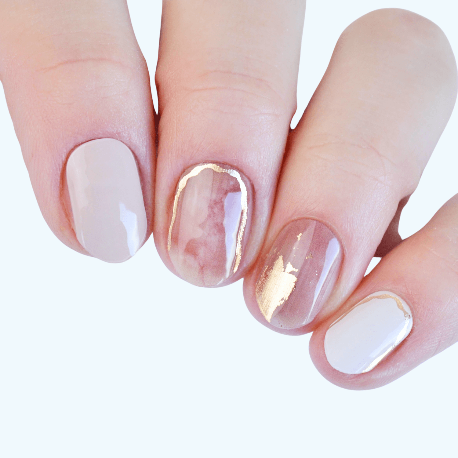 Swiss Roll | Super Jellies DIY Hard Semi Cured Gel Nail Wraps