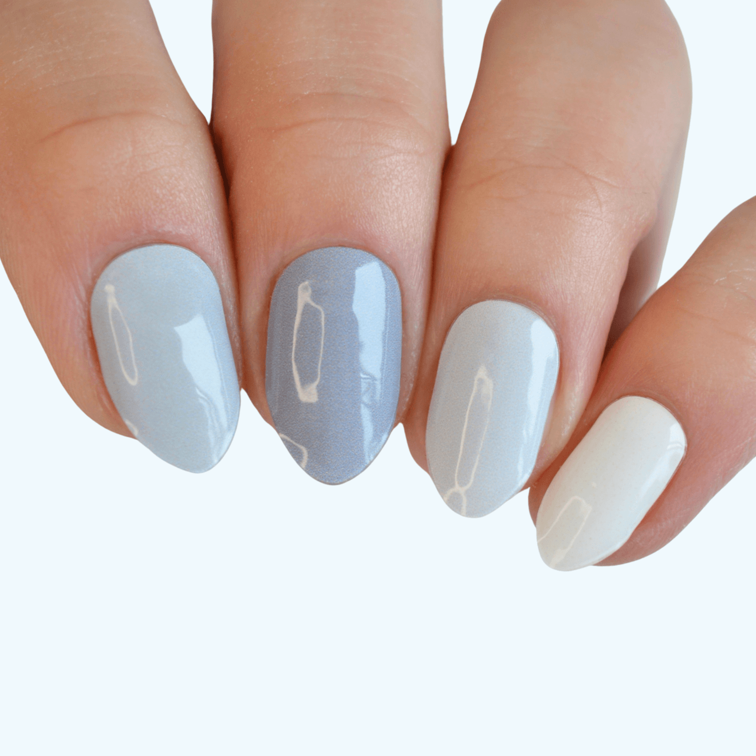 Lake | Super Jellies DIY Hard Semi Cured Gel Nail Wraps