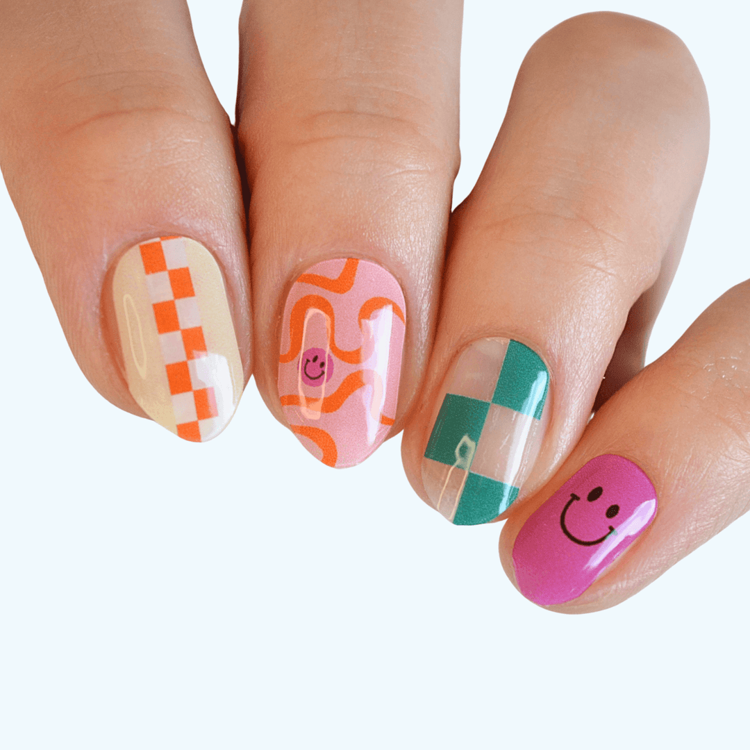 Fun In The Sun | Super Jellies DIY Hard Semi Cured Gel Nail Wraps