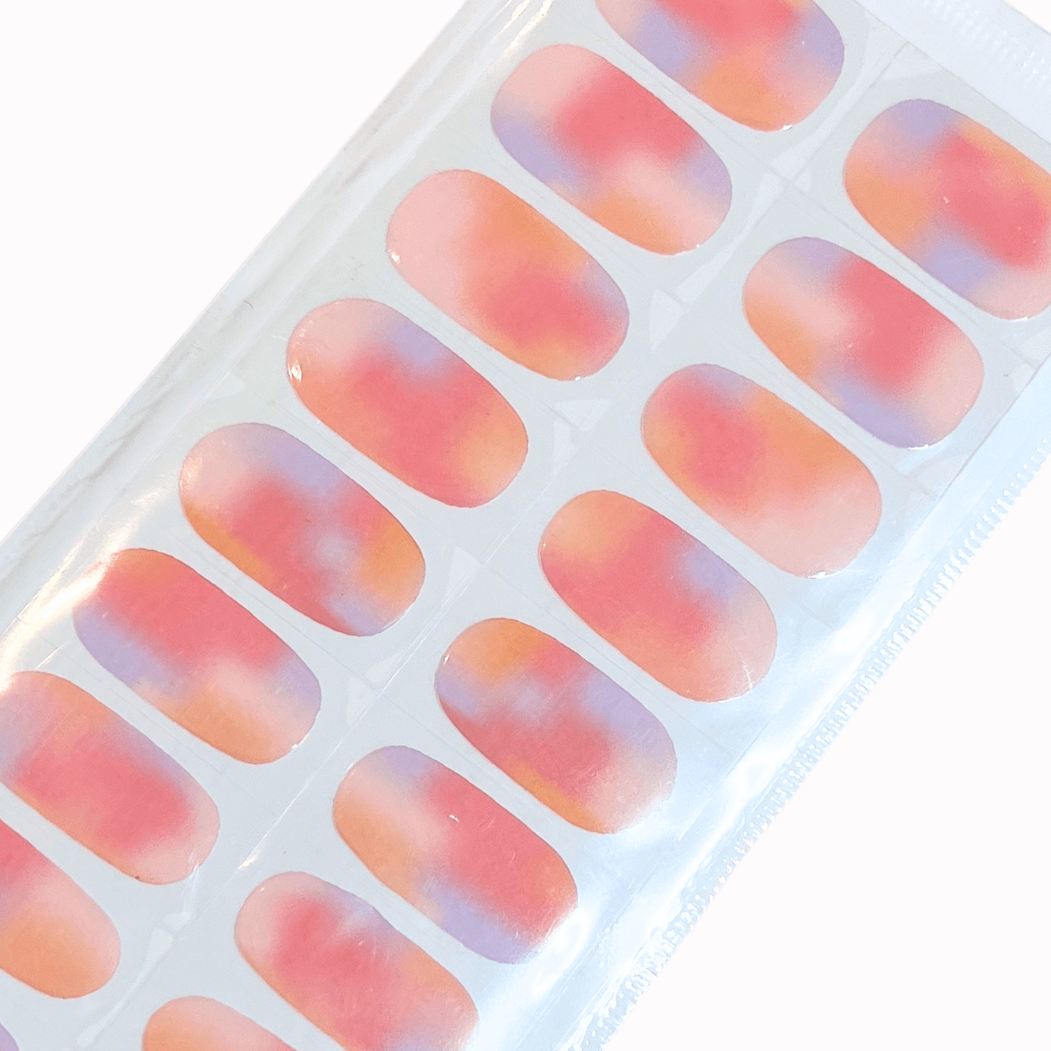 Pink Lemonade | NO Cure Gel Nail Wraps