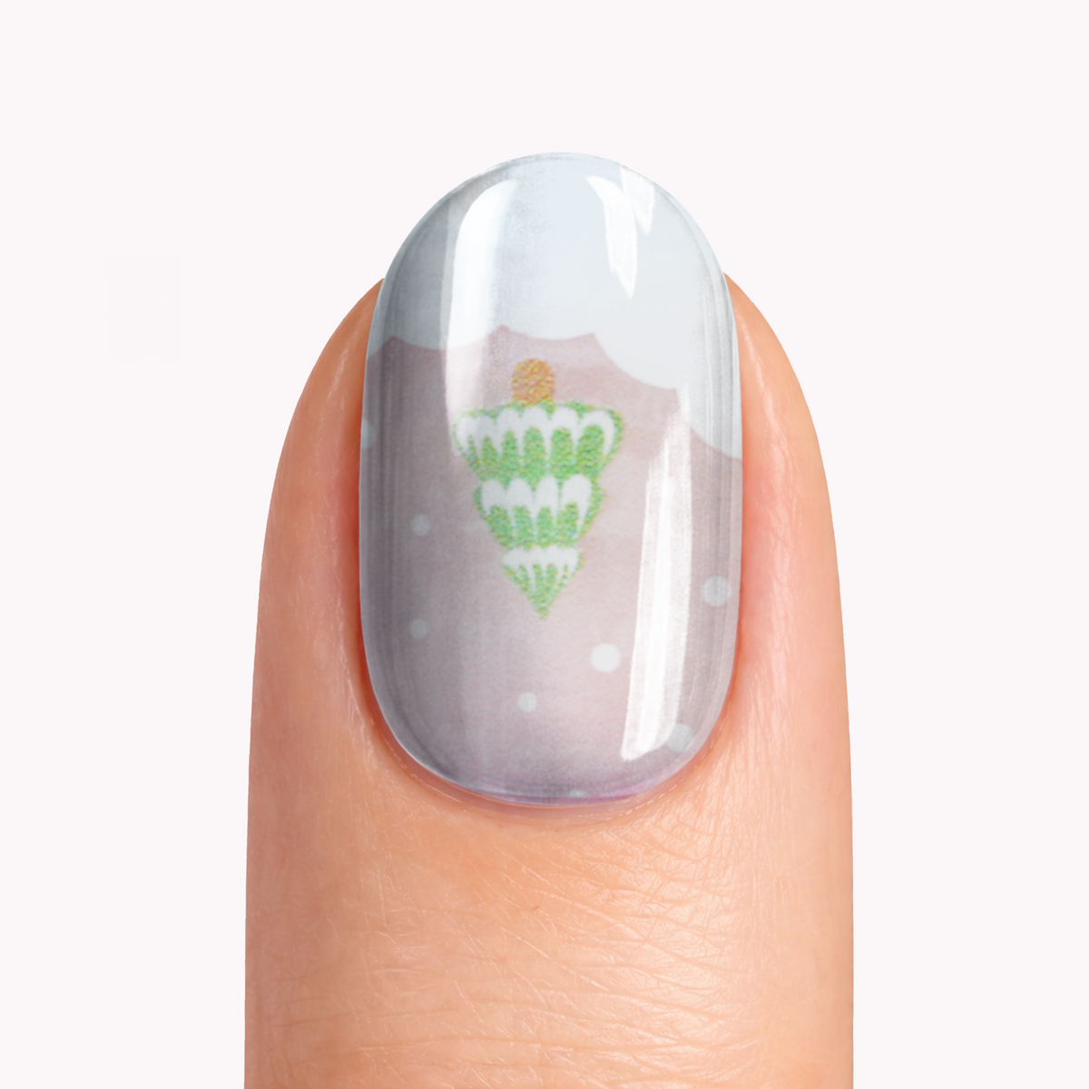Snow Globe | Super Jellies DIY Hard Semi Cured Gel Nail Wraps