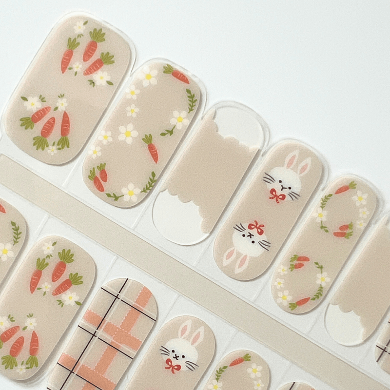 Easter Bunny | Jellies DIY Soft Semi Cured Gel Nail Wraps