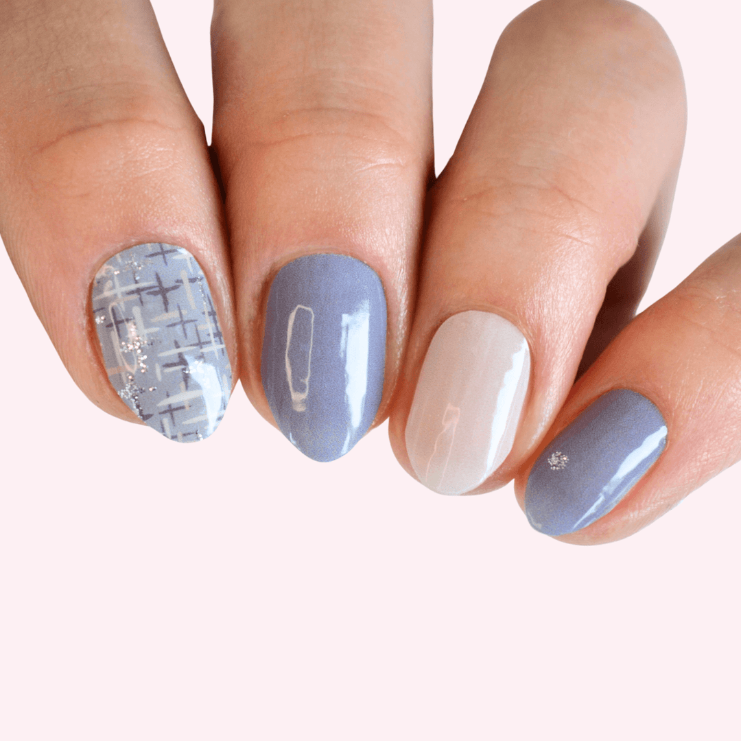 Tweed | Jellies DIY Soft Semi Cured Gel Nail Wraps