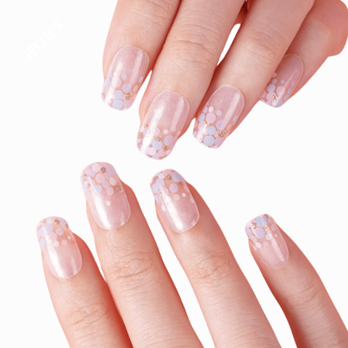 Confetti Fun | Jellies DIY Soft Semi Cured Gel Nail Wraps