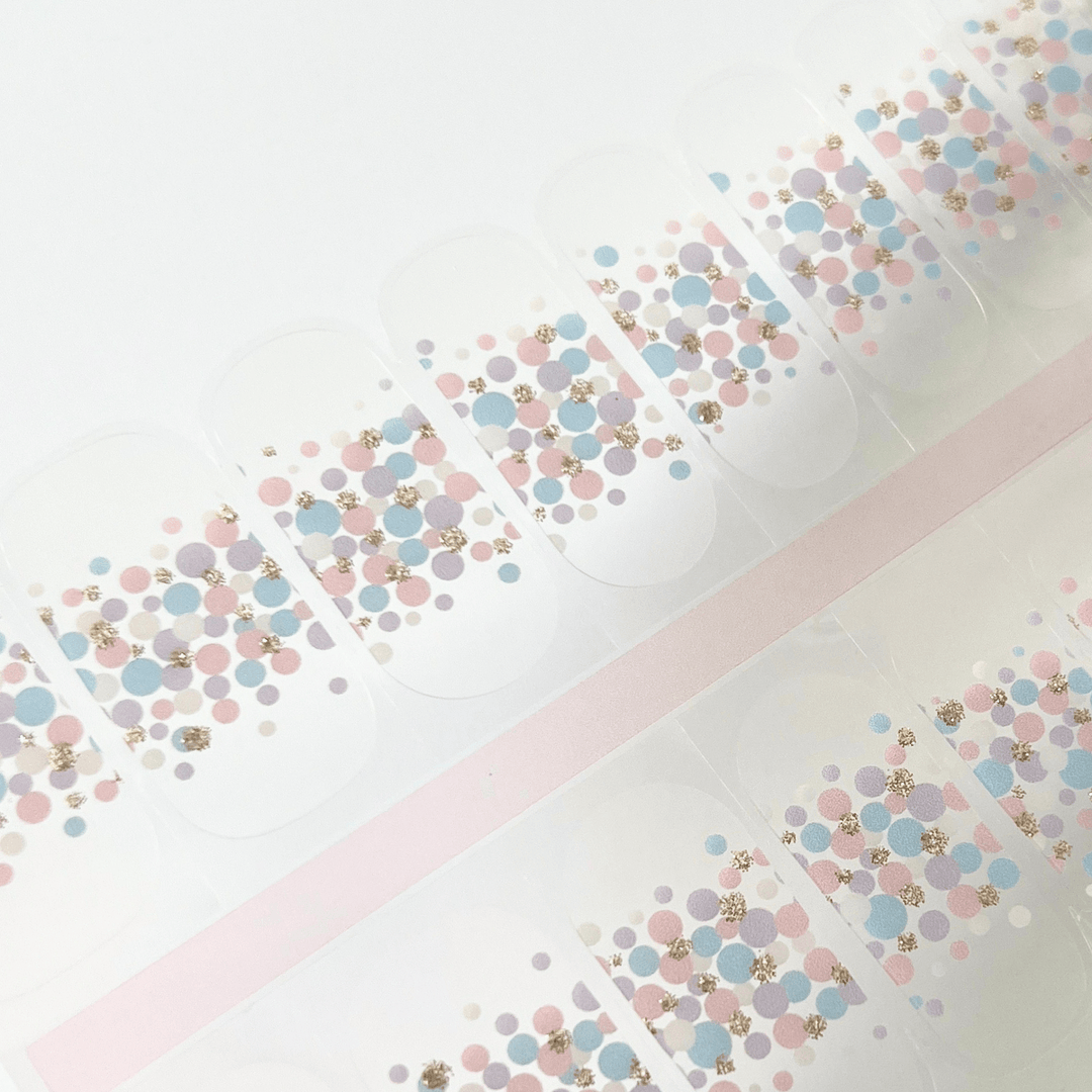 Confetti Fun | Jellies DIY Soft Semi Cured Gel Nail Wraps