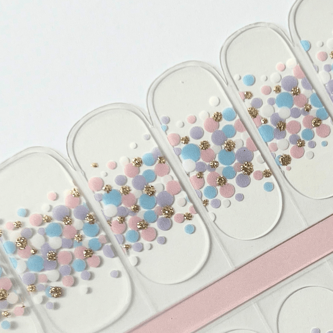 Confetti Fun | Jellies DIY Soft Semi Cured Gel Nail Wraps