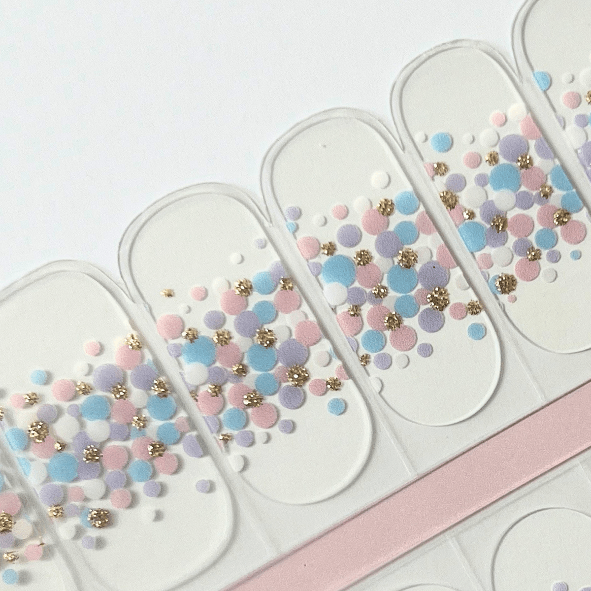 Confetti Fun | Jellies DIY Soft Semi Cured Gel Nail Wraps
