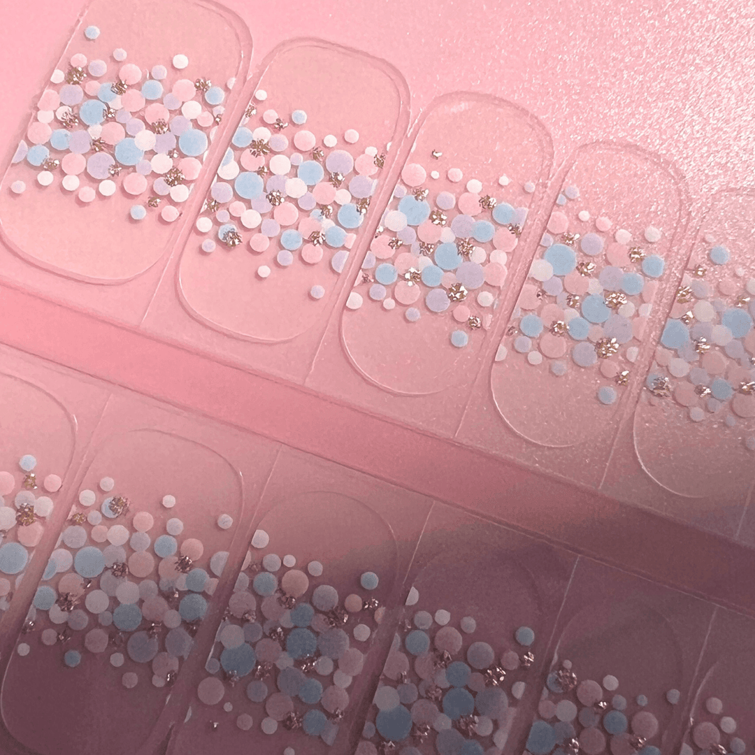 Confetti Fun | Jellies DIY Soft Semi Cured Gel Nail Wraps