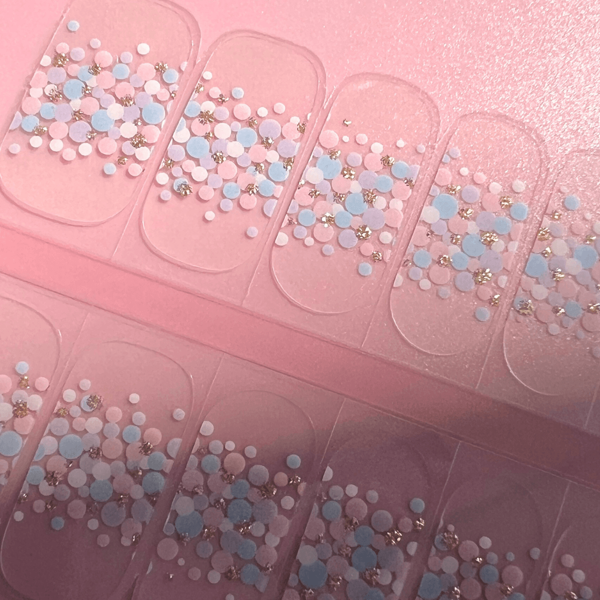 Confetti Fun | Jellies DIY Soft Semi Cured Gel Nail Wraps