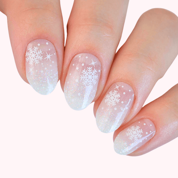 Snowflake | Jellies DIY Soft Semi Cured Gel Nail Wraps