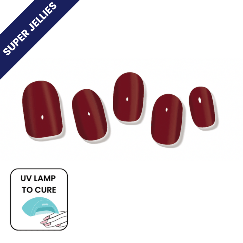 Vampy | Super Jellies DIY Hard Semi Cured Gel Nail Wraps