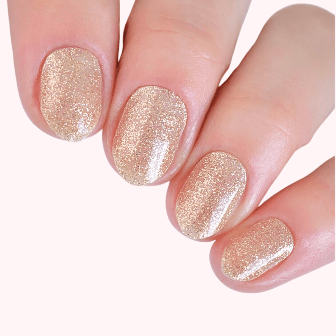 Golden | Jellies DIY Soft Semi Cured Gel Nail Wraps