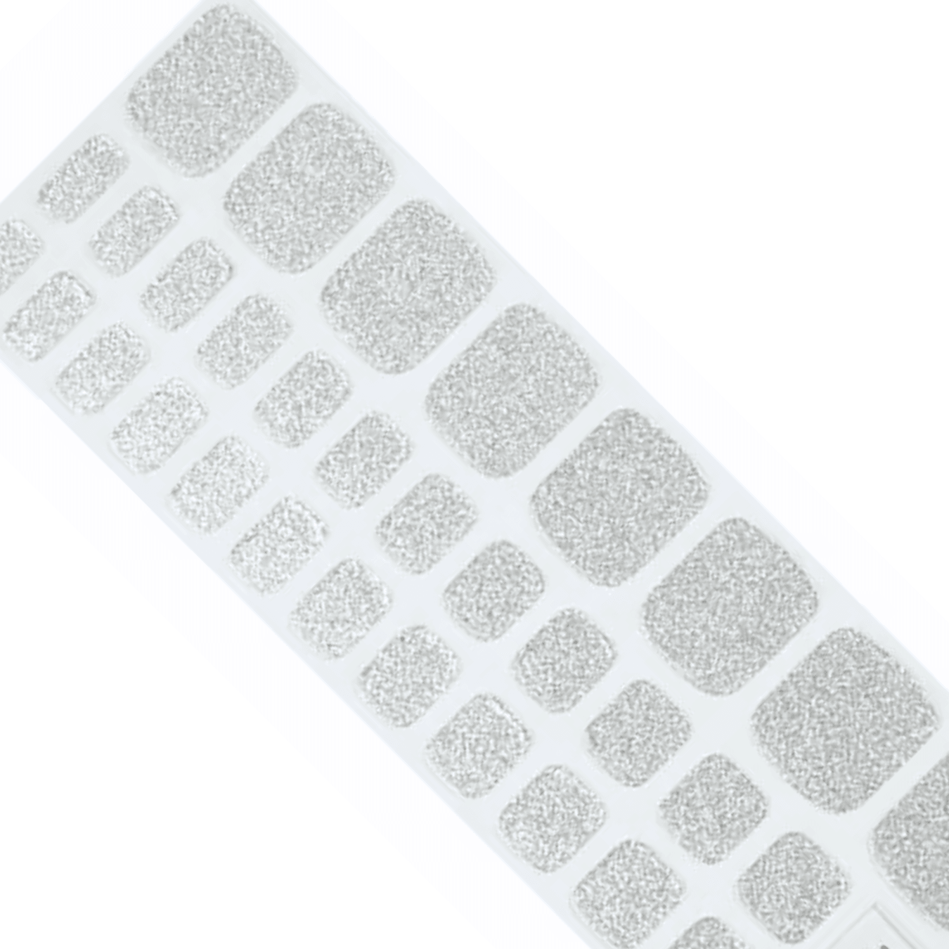 (Pedi/Toes) Palladium Semi Cured Gel Nail Wraps