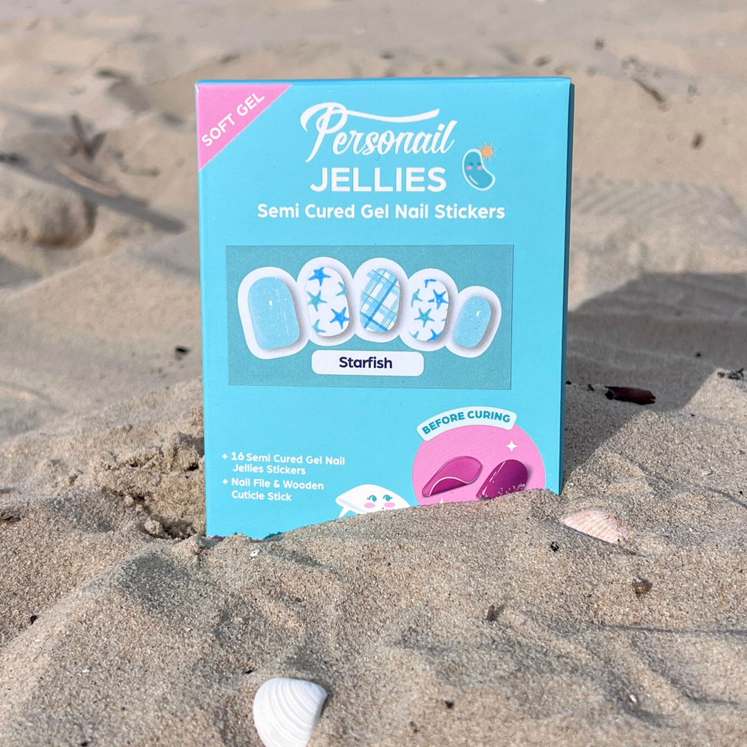 Starfish | Jellies DIY Soft Semi Cured Gel Nail Wraps