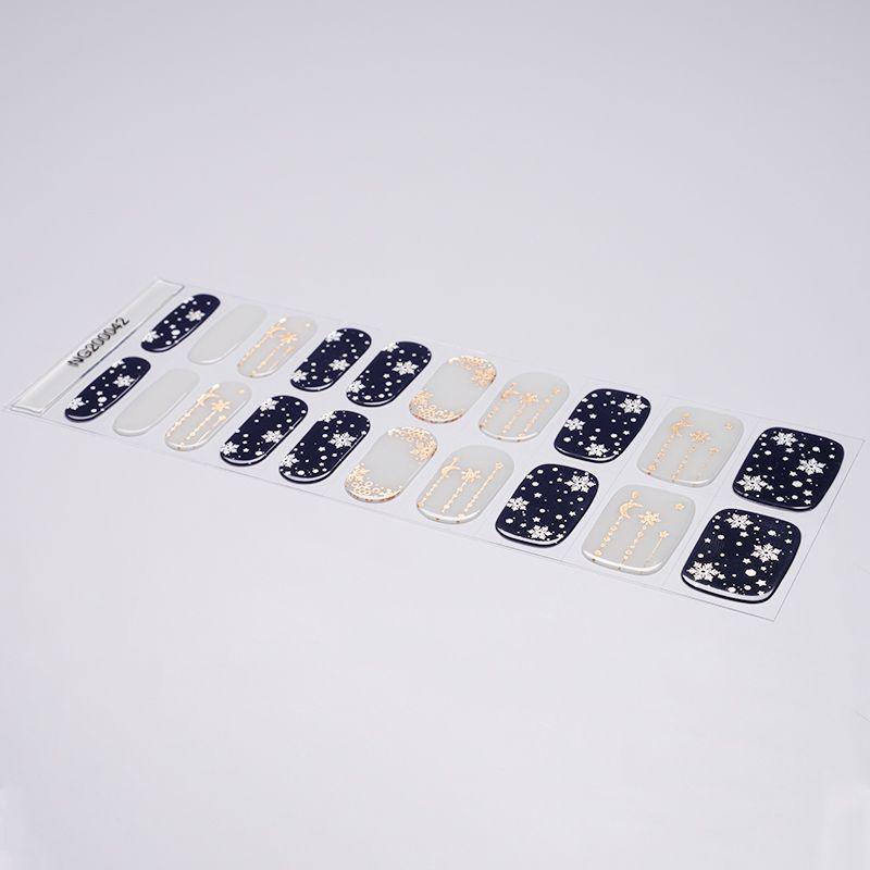 Silent Night | Super Jellies DIY Hard Semi Cured Gel Nail Wraps