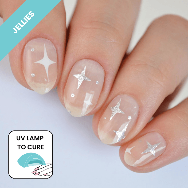 Heaven | Jellies DIY Soft Semi Cured Gel Nail Wraps