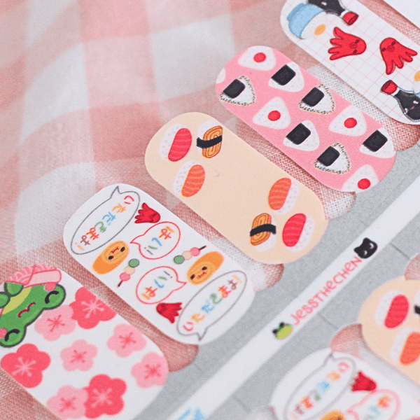 Let's Go Japan | Jess The Chen Collab Nail Polish Wrap