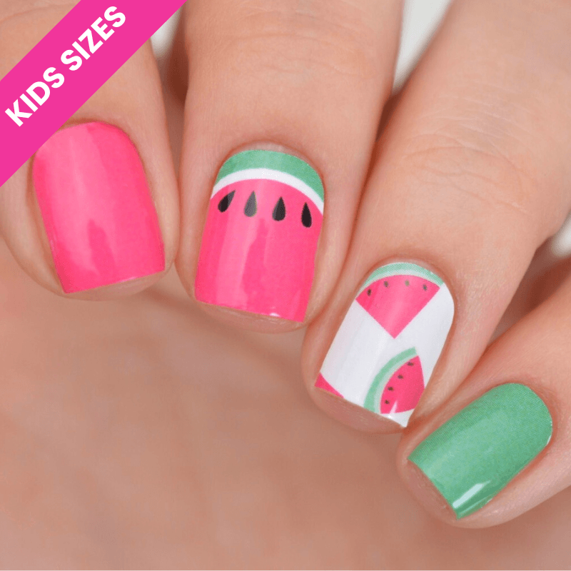 KIDS Watermelon | Nail Polish Wraps