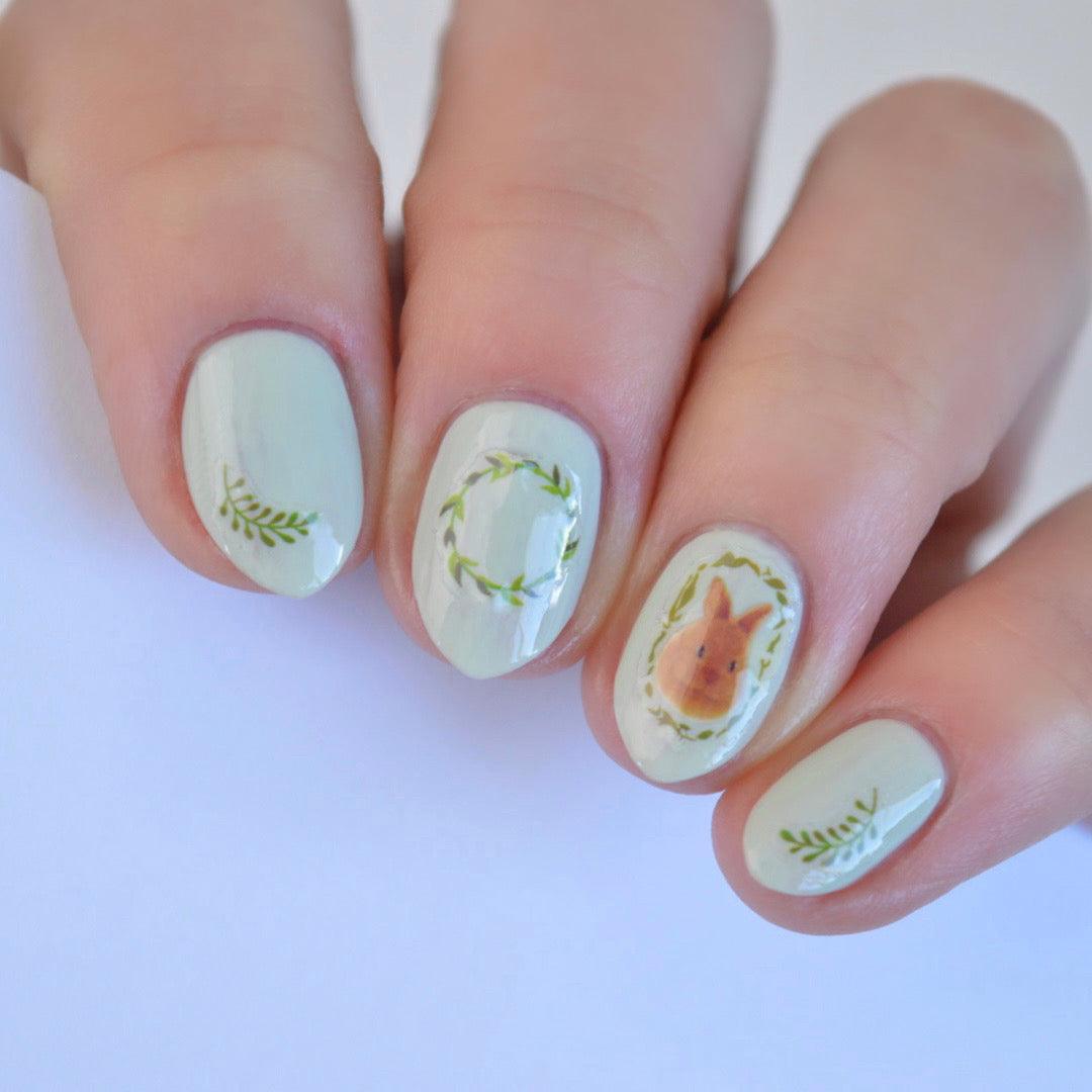 Bun Bun PLAY Nail Art Sticker