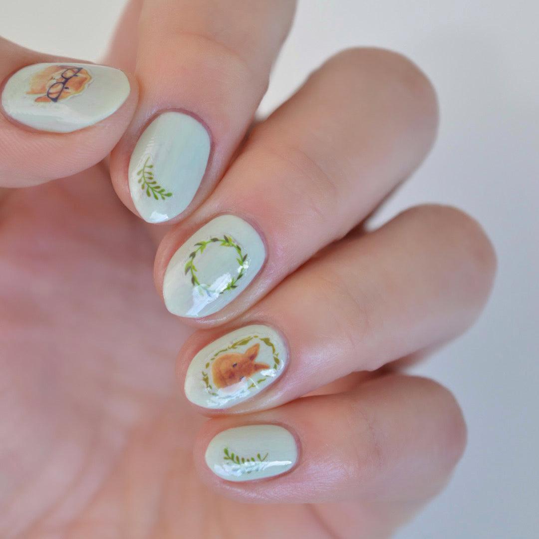 Bun Bun PLAY Nail Art Sticker