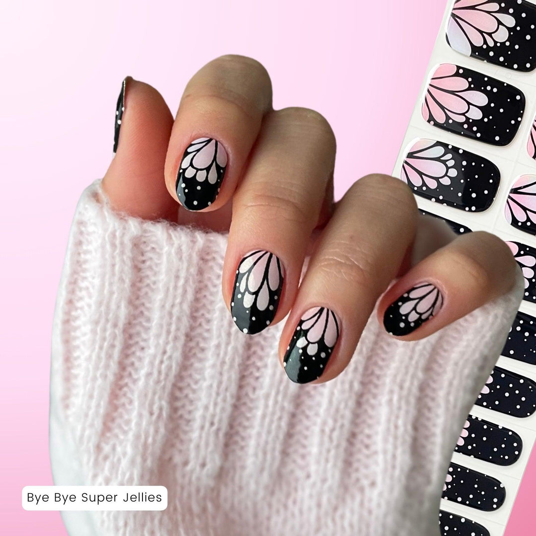 Bye Bye | Super Jellies DIY Hard Semi Cured Gel Nail Wraps