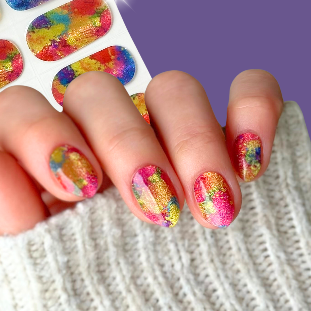 Carnaval | Super Jellies DIY Hard Semi Cured Gel Nail Wraps