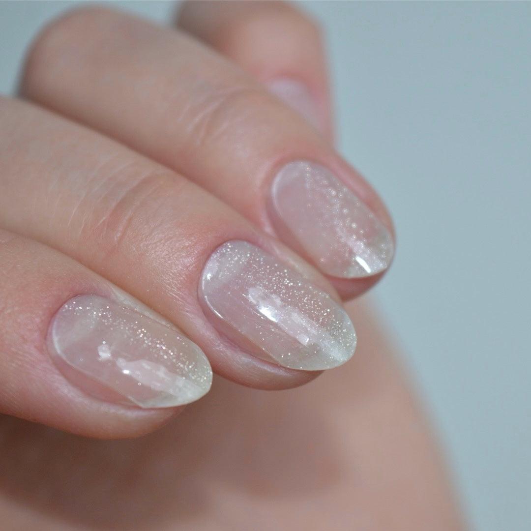 Cat Eye Transparent | Super Jellies DIY Hard Semi Cured Gel Nail Wraps