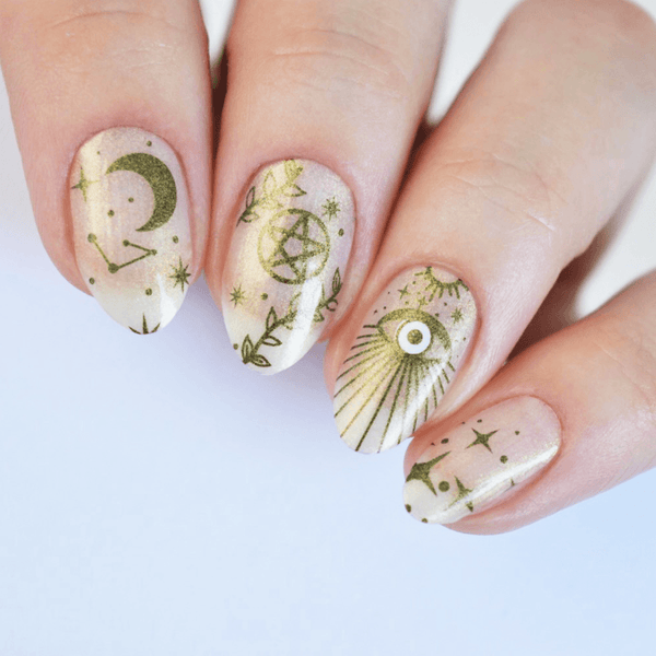 Cavalieri Nail Wraps | Halloween Themed Nail Polish Wrap