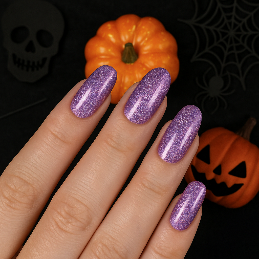 Holo Holo Purple | Super Jellies DIY Hard Semi Cured Gel Nail Wraps