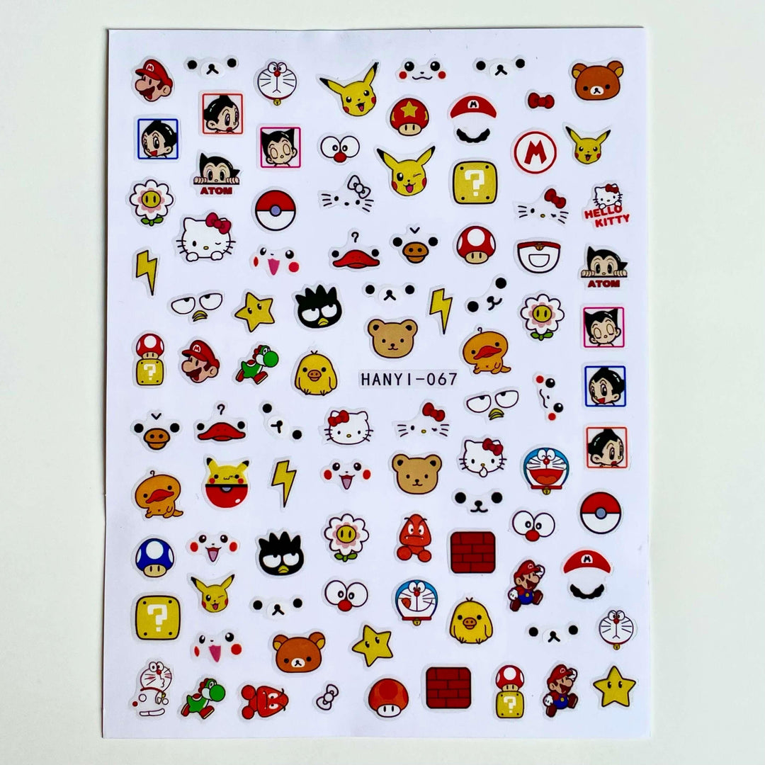 Cuties PLAY Nail Art Sticker