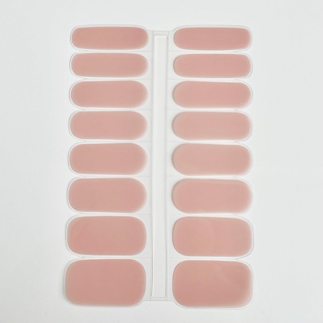 Dusty Rose | Jellies DIY Soft Semi Cured Gel Nail Wraps