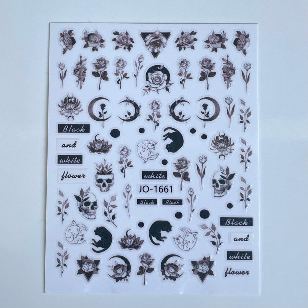 Edgy PLAY Nail Art Sticker