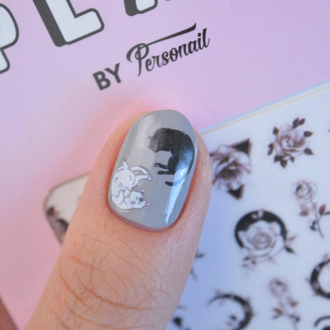 Edgy PLAY Nail Art Sticker