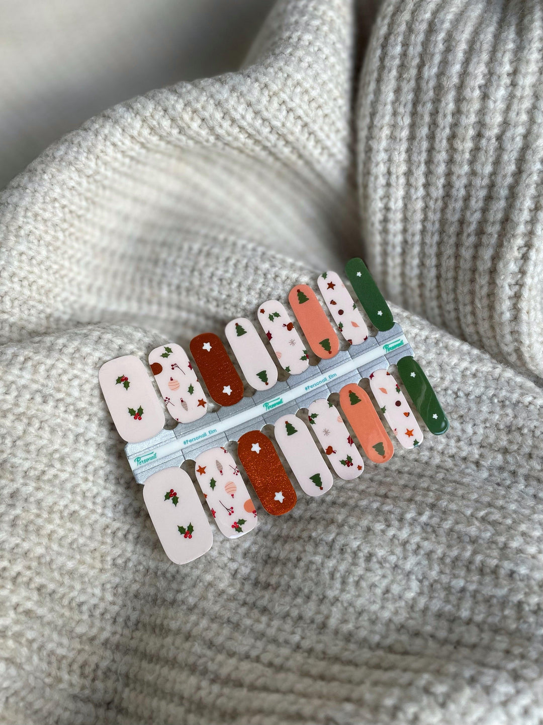 Elm | Christmas Nail Polish Wrap