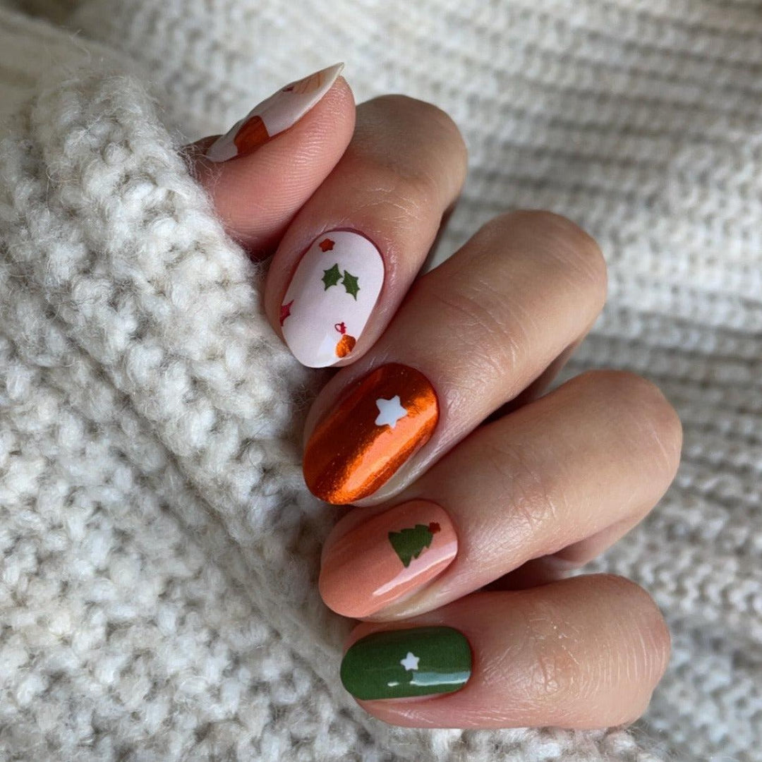 Elm | Christmas Nail Polish Wrap