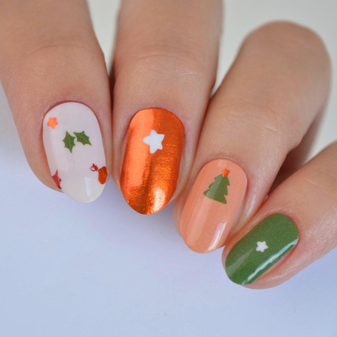 Elm | Christmas Nail Polish Wrap