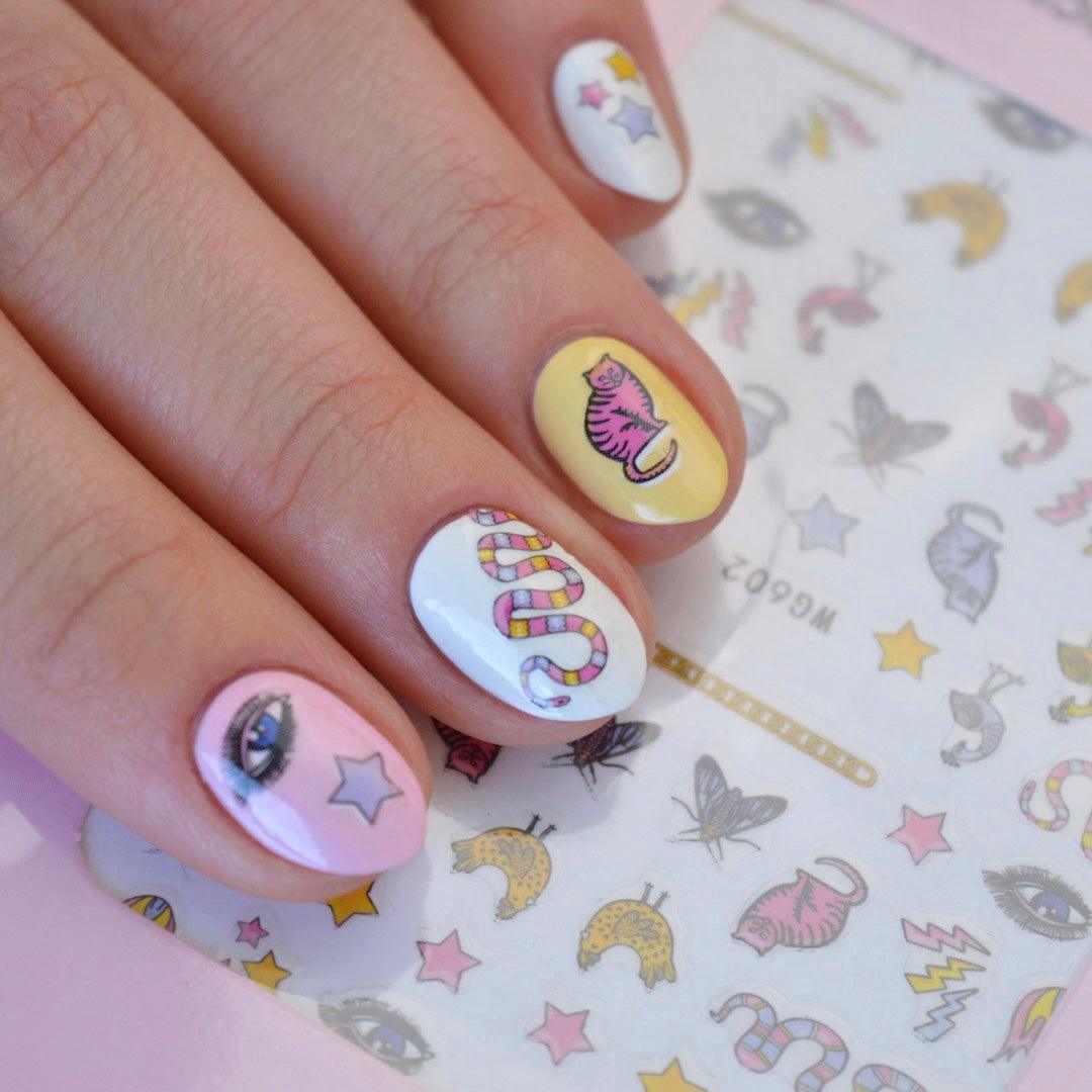 Fornasetti PLAY Nail Art Sticker