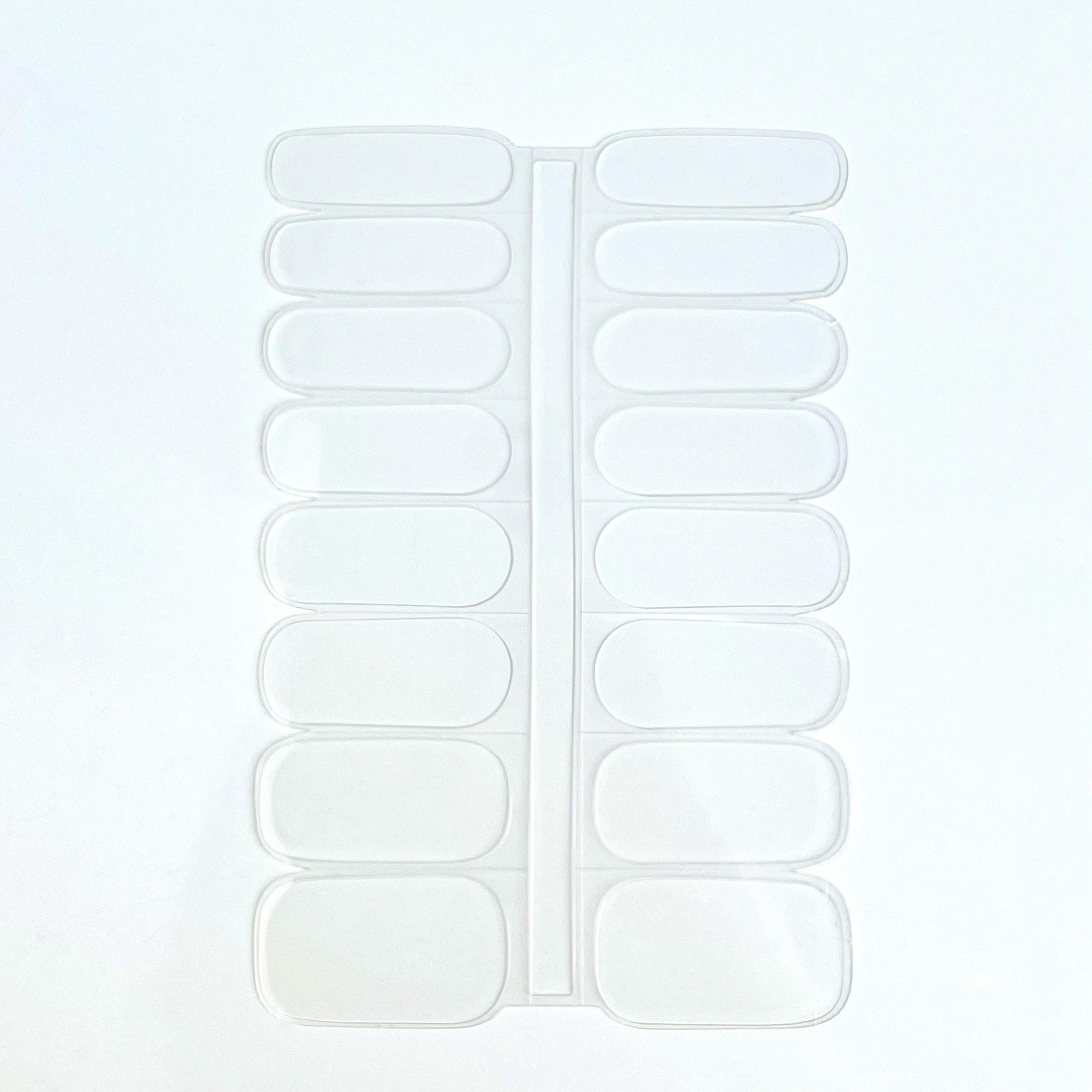 Clear Gel | Jellies DIY Soft Semi Cured Gel Nail Wraps