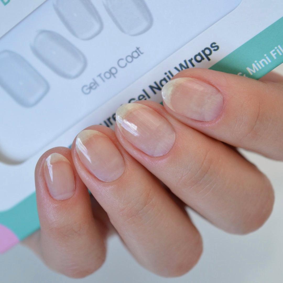 Clear Gel | Jellies DIY Soft Semi Cured Gel Nail Wraps