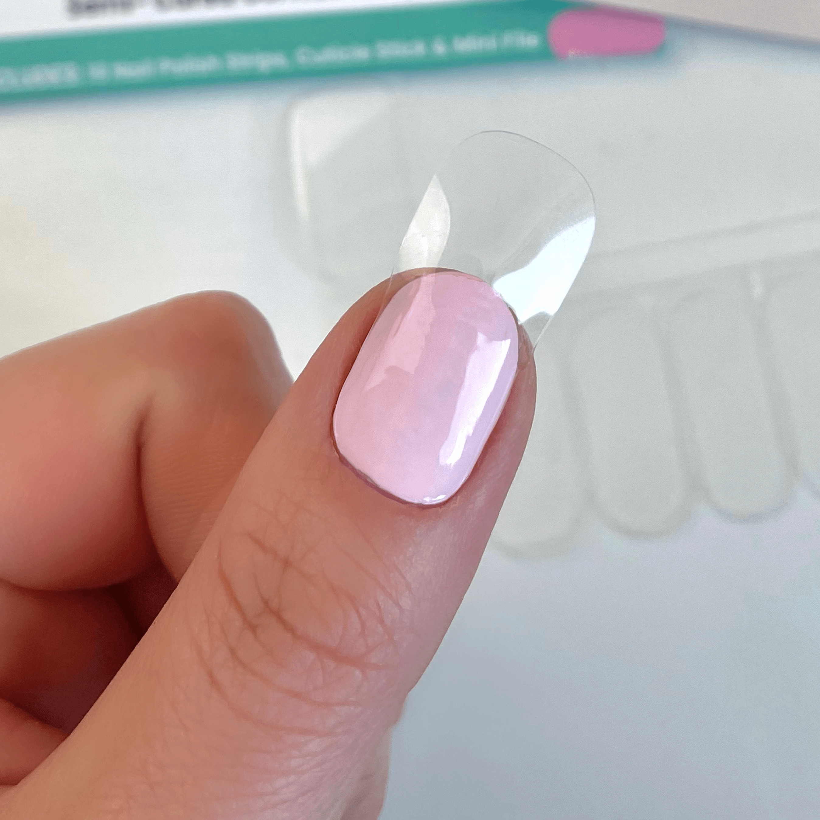 Clear Gel | Jellies DIY Soft Semi Cured Gel Nail Wraps
