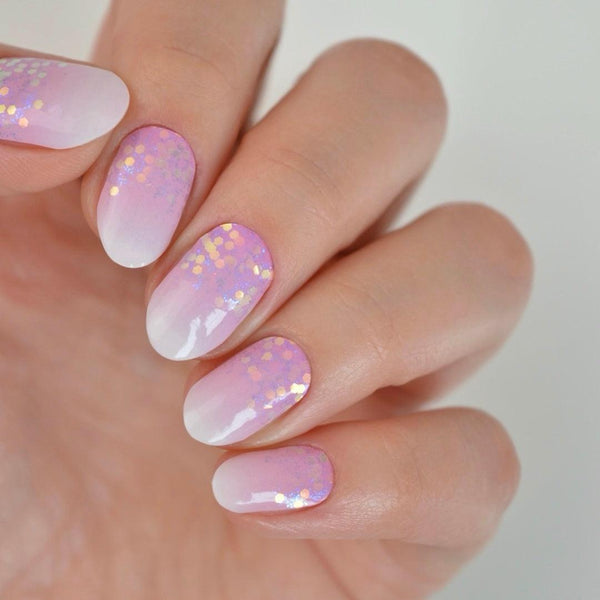 Glamour | Pink Glitter Nail Polish Wrap