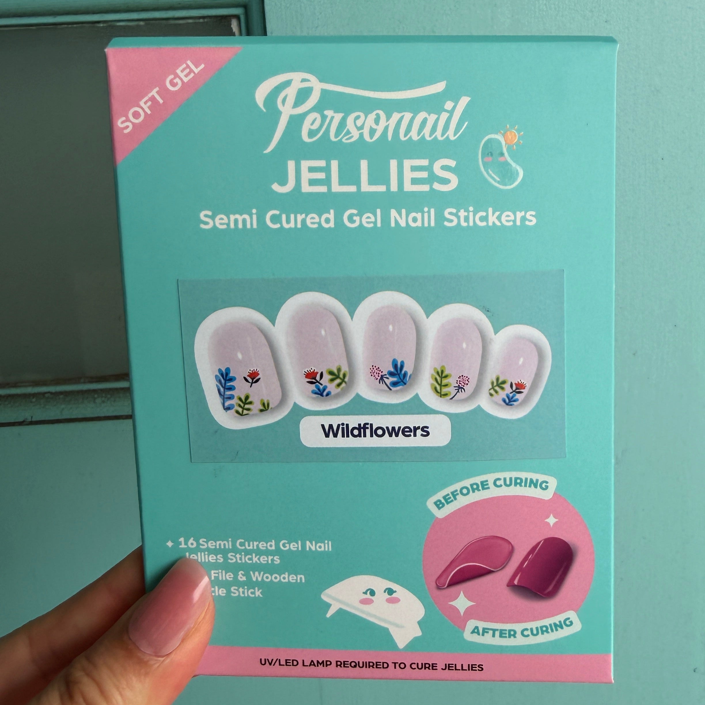 Wildflower | Jellies DIY Soft Semi Cured Gel Nail Wraps
