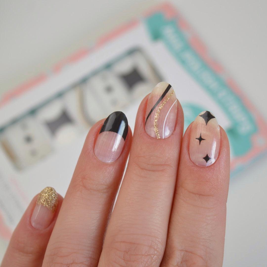 Interstellar | Transparent Stars Nail Polish Wraps